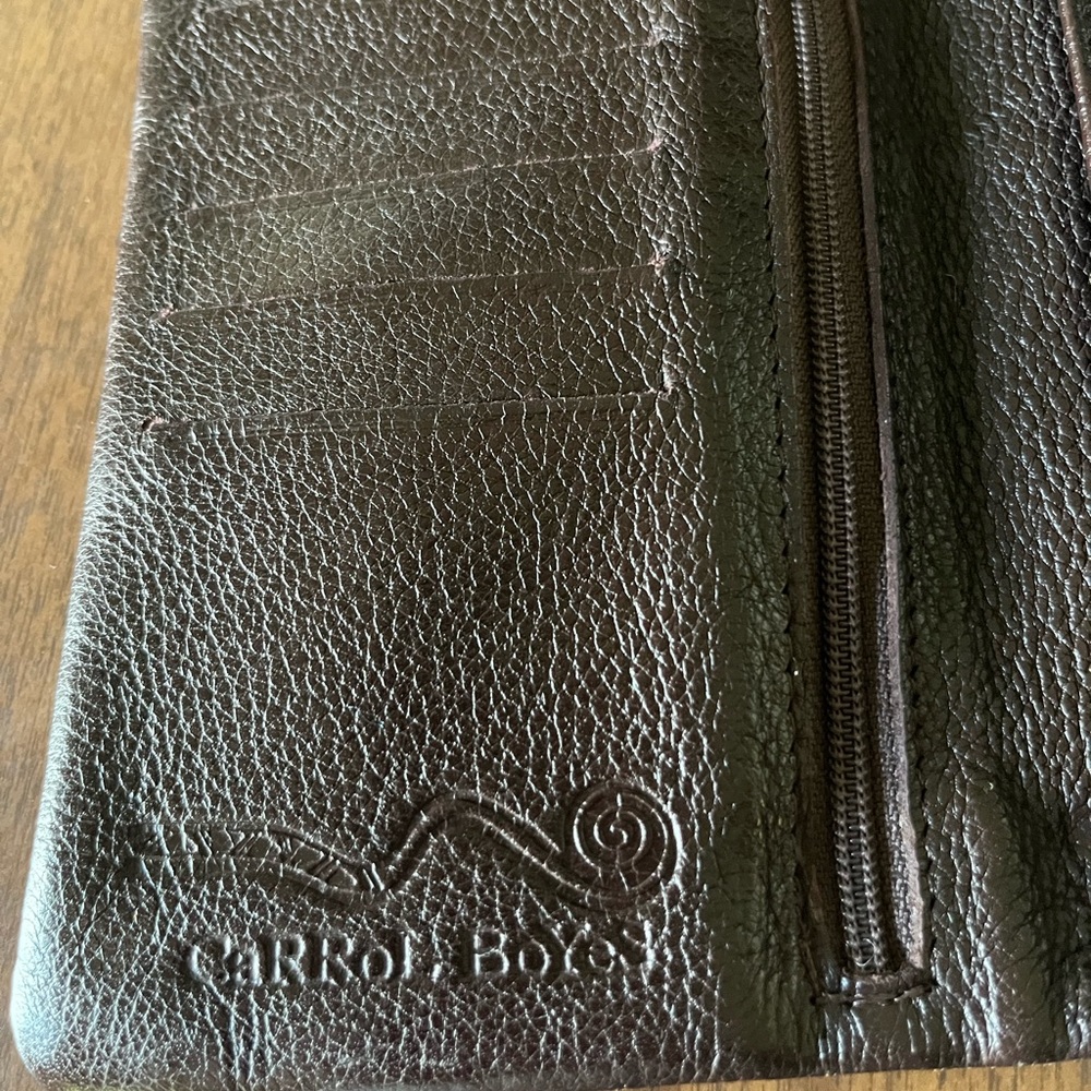 Carrol Boyes Beautiful Soft Leather Wallet- South African Artist - Picture 5 of 8